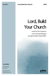 Lord, Build Your Church SATB choral sheet music cover